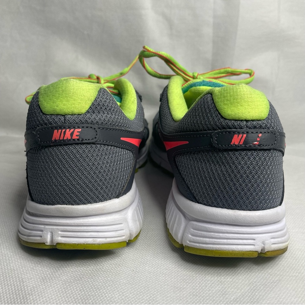 Nike Revolution 2 Running Shoes Womens US Size 9.5 EU 41 Grey Hyper Punch Neon - Picture 4 of 13